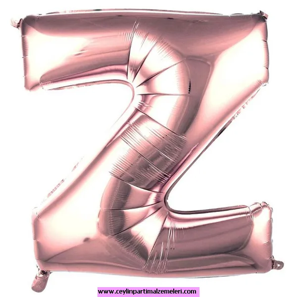 Z Rose Folyo Balon